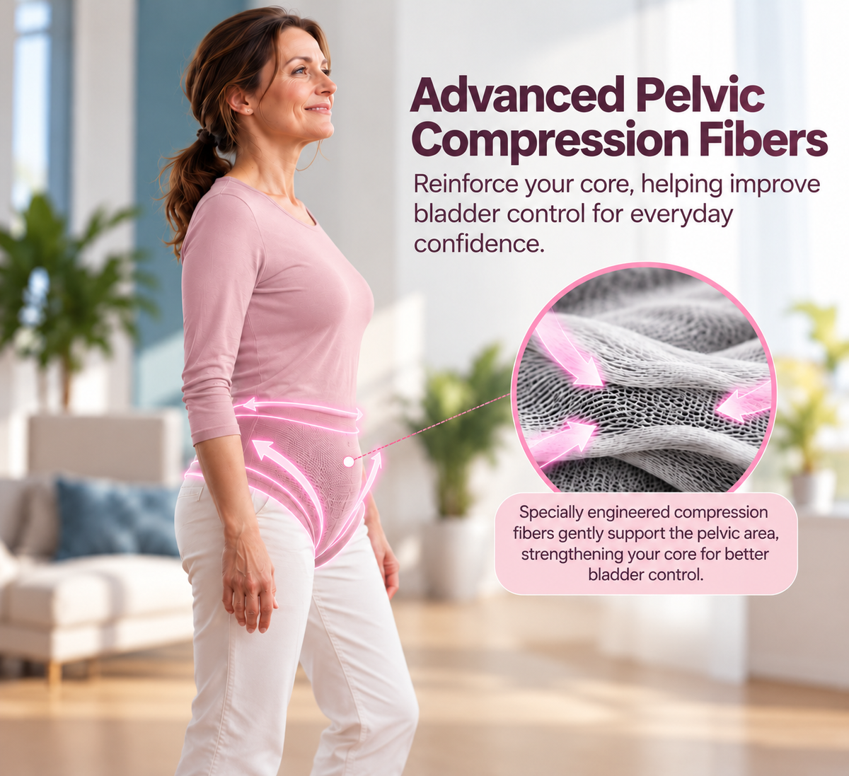 Everdry pelvic floor support